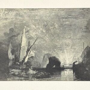 Joseph Mallord William Turner ULYSSES DERIDING POLYPHEMUS Fine Art Print 1902